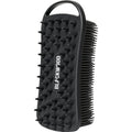 Blackwood For Men Double Duty Beard & Body Scrubber - Dual-Sided Men's Shower Tool - Handheld Body Wash Brush with Long Soft Silicone Bristles for Deep Cleaning - Short Exfoliating Tips for Beard Care