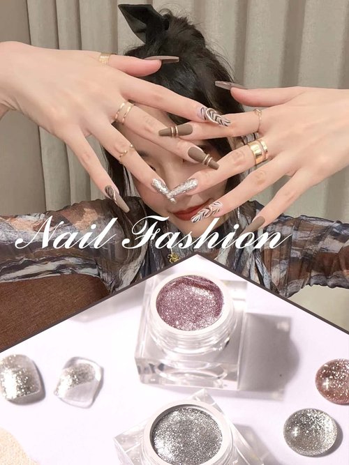 Gorvalin 3 Boxes Metal Glitter Gel Nail Polish, 3D Gold Silver Rose Gold Nail Art Painted Liner Nail Gel Polish Holographic Chrome Sparkle Glitter Nail Polish for Salon Home Nail Art DIY