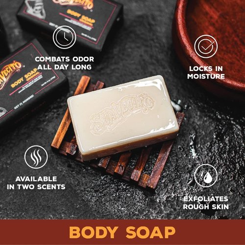 Suavecito Body & Hand Soap Bars Moisturizing With Masculine Original Fragrance 6 oz 6 Pack