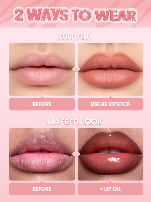 SheGlam Cloudline Blur Lip Liner - Long-Lasting, Vegan & Cruelty-Free Lip Stain in Ember Cloud