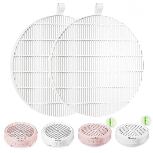 MelodySusie SProR Nail Dust Collector Replacement Filter,2 Pack Reusable Dust Filter Only for MelodySusie SProR Nail Dust Vacuum Fan Collector Extractor Electric Dust Suction Machine