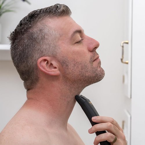 OLOV Beard Trimmer - 21-Piece All-in-One Men's Grooming Kit with USB Rechargeable Clipper