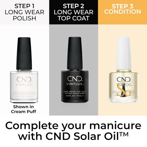 CND Vinylux Nail Polish - Longwear Nude Color with Gel-Like Shine | Chip Resistant, 0.5 Fl Oz