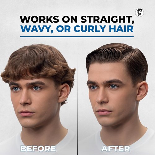 Gentlemen Republic Oceano Men's Hair Gel - Strong Hold & High Shine, 64oz | Alcohol-Free Professional Formula