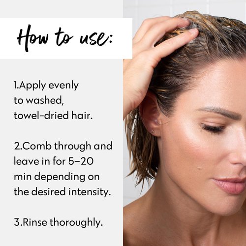 FOUR REASONS Color Mask - Champagne Blonde Hair Gloss & Color Depositing Conditioner | Vegan & Cruelty-Free, 6.76 fl oz