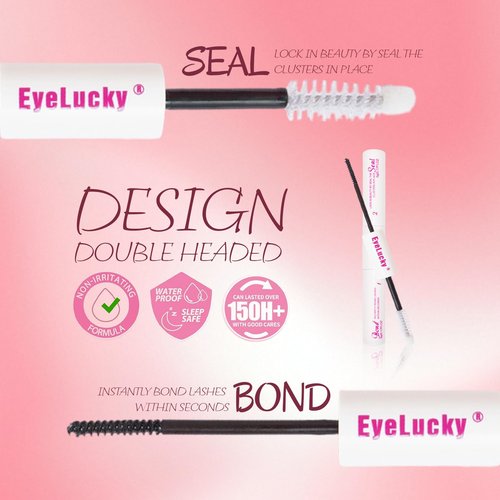 Lash Clusters Kit | 0.05mm Wispy Eyelash Clusters (9-16mm D Curl) Flora lash clusters| Wide Span DIY Eyelash Extension Kit Spiky Cat EyeLashes | Fairy Manga Fluff Lashes |Ultra-Thin Black Band