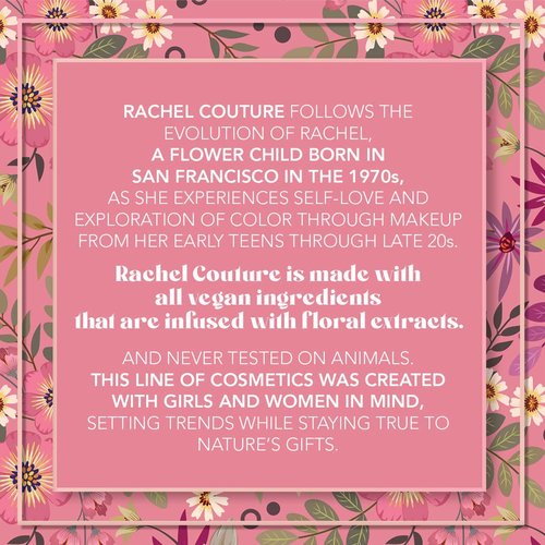 Rachel Couture Eyeshadow Palette with Natural Ingredients & Pure Pigments | Vegan & Cruelty-Free | Infused with Natural Botanical Extracts – 30 Colors - Matte About You