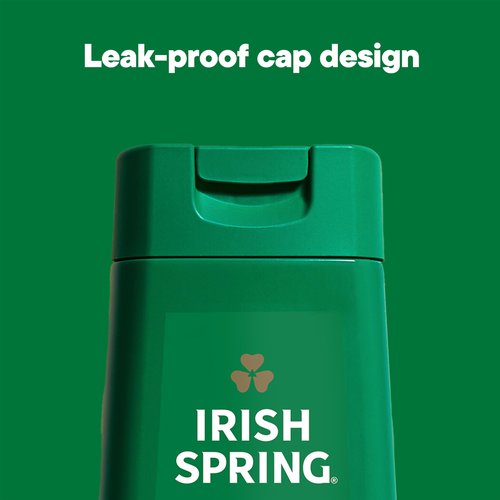Irish Spring Icelandic Night Moisturizing Face and Body Wash for Men, 24 Hour Fresh, Paraben Free, Aromatic and Herbal Scent, 20 fl oz Bottle (Pack of 4)