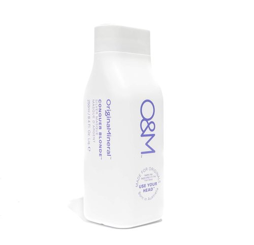 O&M Conquer Blonde Silver Masque - Nourishing Hair Treatment for Blondes | 8.4 Fl. Oz. (250ml)