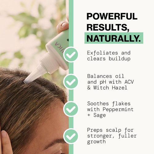 Pacifica Scalp Detox Tonic - Exfoliating Scalp Treatment with Glycolic & Salicylic Acid | 5 oz Vegan Formula