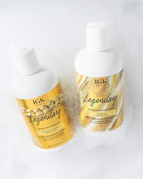 IGK Legendary Dream Hair Conditioner - Softens, Smooths & Adds Shine | Moisturizes Dry, Damaged Hair
