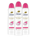 Dove Advanced Care Antiperspirant Deodorant Spray for Women 3 Pack Dragon Fruit & Coconut Cream 72 hour sweat and odor protection 3.8oz