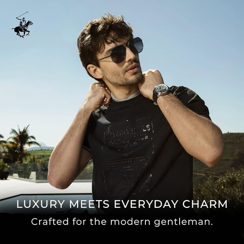 Beverly Hills Polo Club - Men's Natural Whole Body Deodorant Spray - Fresh Luxury Cologne Scent | 4oz