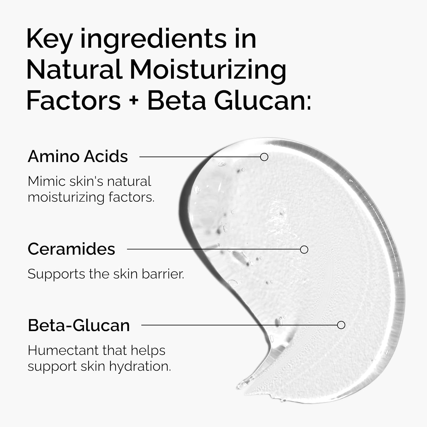 The Ordinary Natural Moisturizing Factors + Beta Glucan - Lightweight Gel Moisturizer for All-Day Hydration | 3.4 Fl Oz