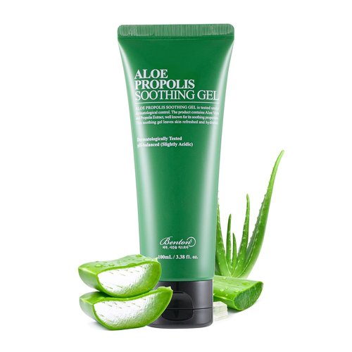 BENTON Aloe Propolis Soothing Gel - Lightweight After-Sun Moisturizer | 3.38 fl oz, Organic Aloe Vera