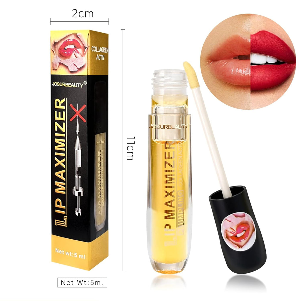Too Faced Lip Injection Extreme Lip Plumper Gloss - Hydrating Oil & Mask for Smooth, Plump Lips | 5ML