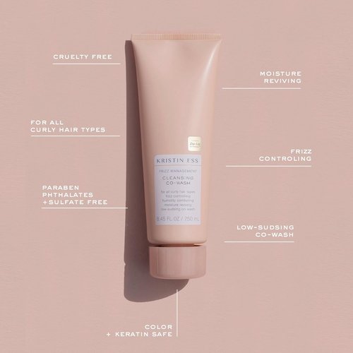 Kristin Ess Cleansing Conditioner - Frizz Management for Curly Hair | 8.45 fl oz
