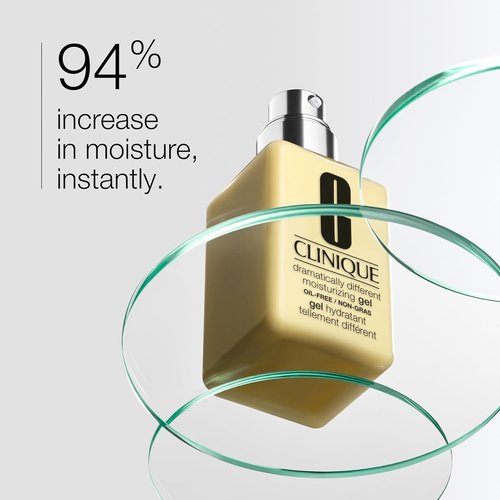 Clinique 3-Step Dramatically Different Moisturizing Gel - Oil-Free Face Moisturizer for Oily Skin