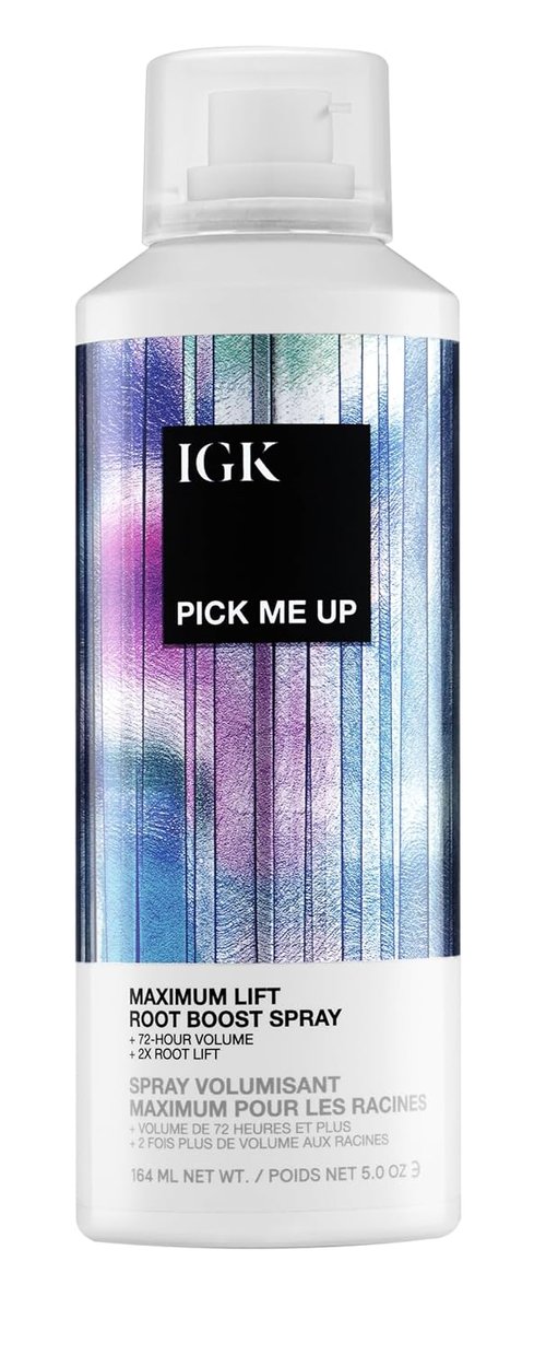 IGK PICK ME UP Root Boost Spray - Instantly Lifts Hair, Adds Volume & Thickness | Vegan | 5 Oz