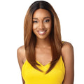 THE DAILY WIG Outre Synthetic Hair Lace Part Wig MOIRA (Color:DR27)