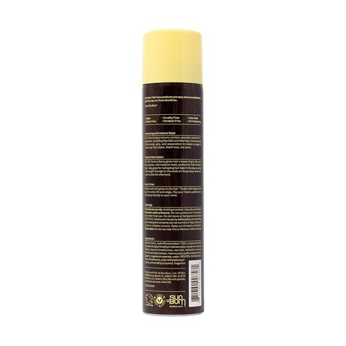Sun Bum Dry Texture Spray - Vegan & Cruelty-Free Volume Spray with Matte Hold | 4.2 oz