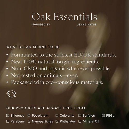 Oak Essentials Firming Plant Peptide Serum | Exosome Encapsulated Botanical Peptide Complex for Visibly Firmer, Plumper, Radiant Skin, 1 Fl Oz