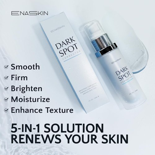 EnaSkin Dark Spot Remover Serum - Advanced Niacinamide Formula for Face & Body (1.0 Fl Oz)