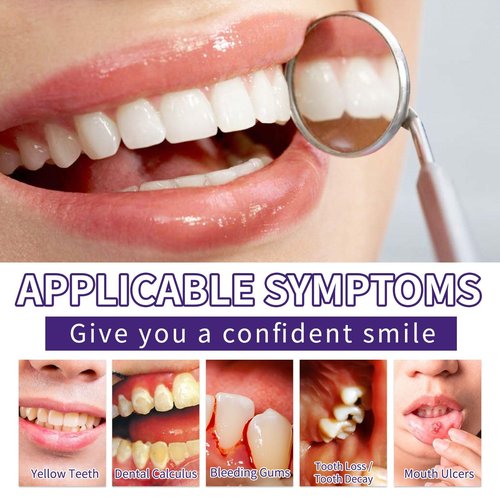 2PCS Mineral Powder for Rooth Restoration, Strengthens Gums, Teeth White Freshens Breath Mineral Powder, Natural Teeth Restoration