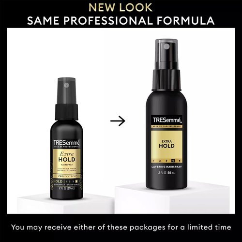 TRESemmé Extra Hold Travel Hairspray - Non-Aerosol, Anti-Humidity & Anti-Frizz | 6-Pack, 2 Oz Each
