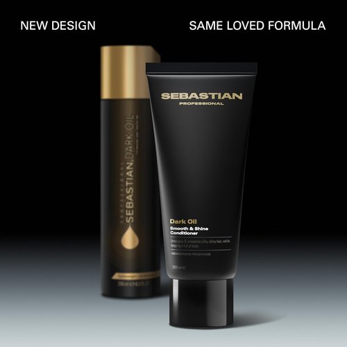 Sebastian Professional Dark Oil Conditioner - Lightweight Formula Infused with Jojoba & Argan Oil