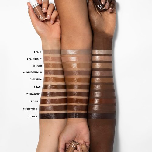 e.l.f. Camo Liquid Bronzer - Silky, Highly Pigmented Formula for Long-Lasting Glow | Vegan & Cruelty-Free, 9 Deep/Rich