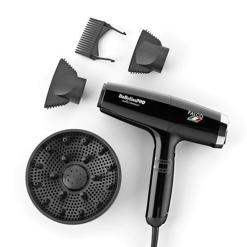 BaBylissPRO® Nano Titanium™ Hair Dryer - Professional High-Speed 2000 Watts with Ionic Technology