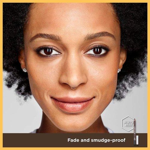 Burt's Bees Nourishing Eyeliner - Soft Black, Smooth Application | 0.04 Ounce