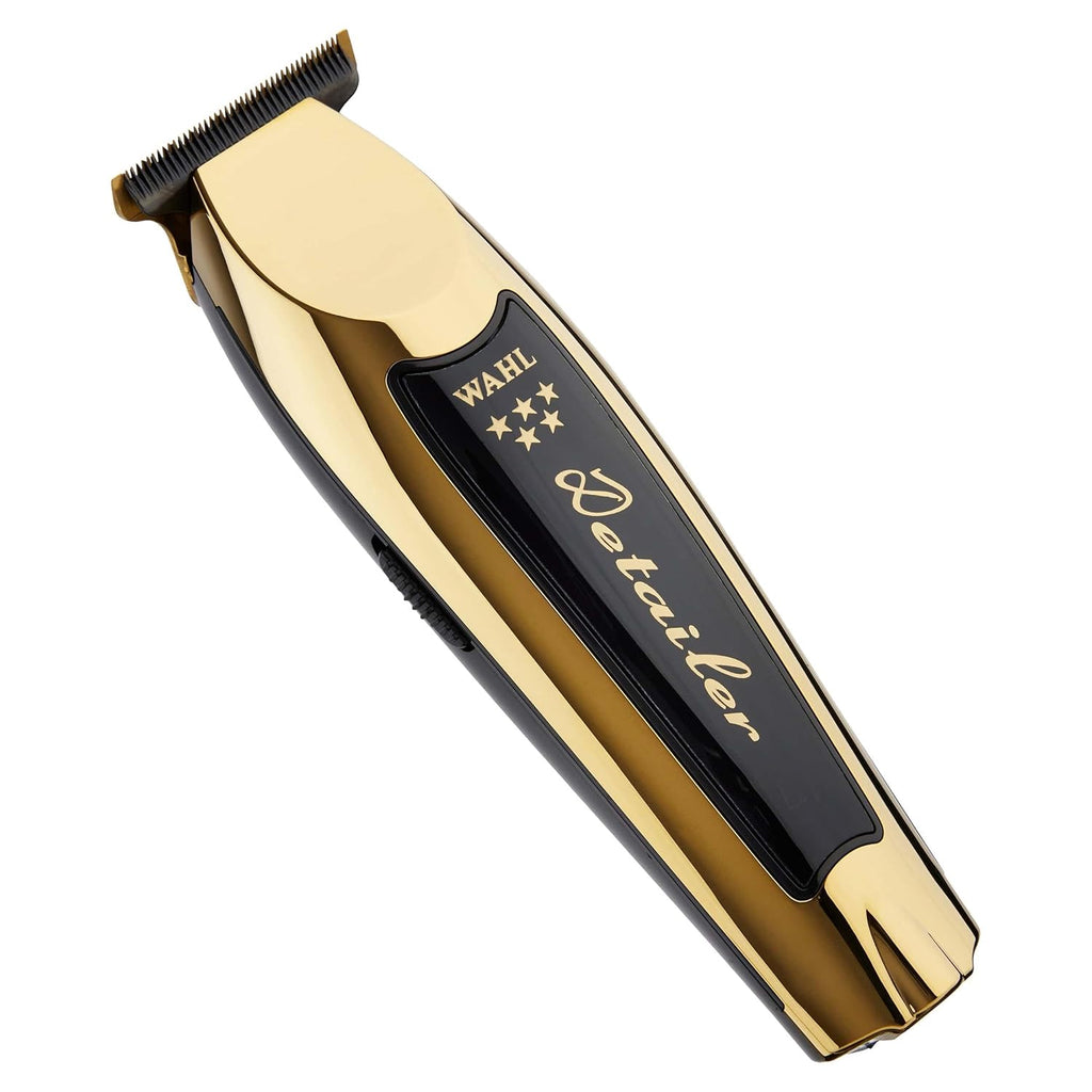 Wahl Professional 5 Star Cordless Detailer Li Trimmer - T Wide Blade, 100 Min Runtime, Charging Stand Included