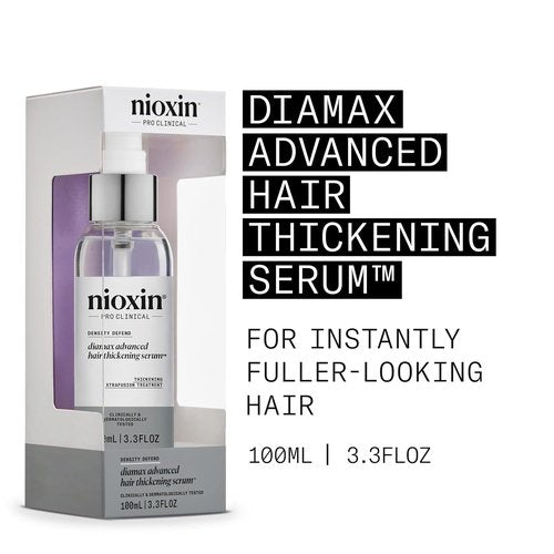 Nioxin Density Defend Diamax Advanced Hair Thickening Serum - Boost Volume & Fullness | 3.38 Fl Oz