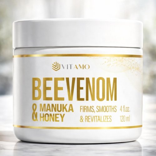 Bee Venom Skin Treatment Cream | Face & Neck Wrinkle Moisturizer That Firms & Tightens | Made In USA | Hydrating Skin Restoration with Instant Smoothing Effect