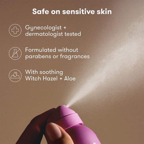 Frida Mom Anesthetic Spray, Hospital Strength Benzocaine and Glycerin for Instant Relief and Healing, Dermatologist Tested, with Aloe and Witch Hazel, Postpartum Essentials, 3.5oz