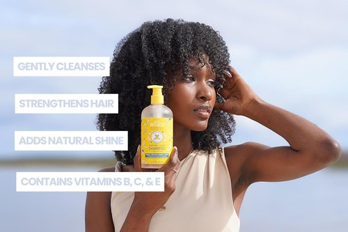 Blessed Bananas Shampoo - Hydrating Formula with Natural Banana Oil & Coconut Milk | 12 oz for All Hair Types