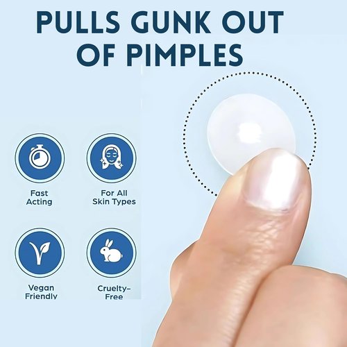 Skiennix Hydrocolloid Pimple Patches - Invisible Acne Treatment with Salicylic Acid & Tea Tree Oil | 96 Pcs, Waterproof & Hypoallergenic