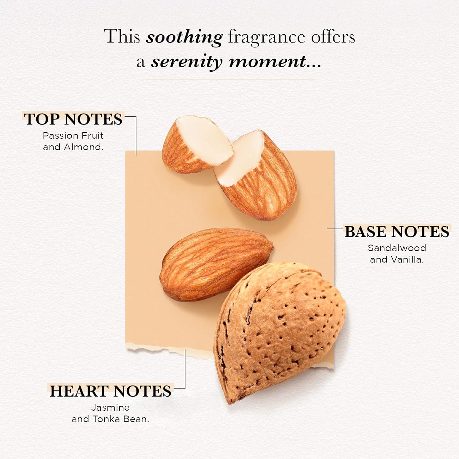 Solinotes Almond Perfume - Unisex Floral Eau De Parfum, 1.7 Fl Oz | Vegan & Cruelty-Free, Made in France