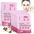 UKVOA Facial Forehead Wrinkle Patches and Smile Line Patches, Overnight Anti Aging Lifting Treatment with Hyaluronic Acid Aloe Collagen and Vitamin E for Women 36pcs