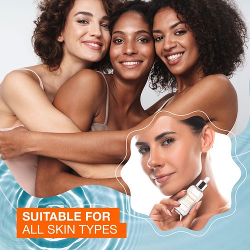 Natural Chemist Vitamin C Serum With Collagen - Dermatologist Tested, Skin Brightening, Anti-Aging, Acne Treatment, Fades Dark Spots, Cruelty Free Korean Skin Care For All Skin Types - 1.69 oz