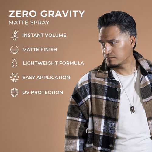 Mane Tame Zero-Gravity Matte Finish Spray - Adds Volume, Texture & UV Protection | 7oz