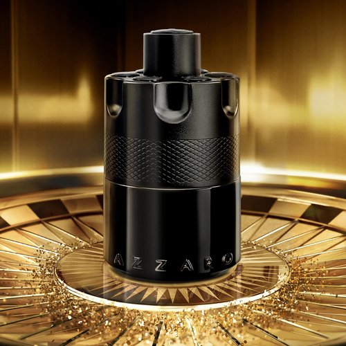 Azzaro The Most Wanted Eau de Parfum Intense Set - Fougère Woody Cologne for Men, 3.4 fl oz & Travel Spray