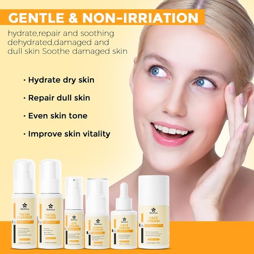 Skiennix Snail Mucin Facial Travel Size Skin Care Set - Perfect Gift for Women & Teens | Ideal for Birthdays & Holidays