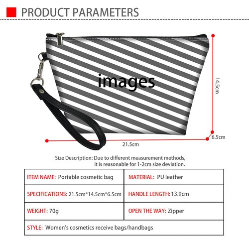 Upetstory Maltese Dog Cosmetic Bag for Women Teen Girls Cute Makeup Bags Zipper Cosmetic Bags Multifunction Storage Pouch Toiletry Organizer Travel Holiday