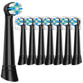 8 Pack iO Replacement Heads Compatible with Oral B iO, Brush Heads for iO 2 3 4 5 6 7 8 9 10 Series Electric Toothbrushs, Ultra-fine Bristles, Gentle on Gums, Black