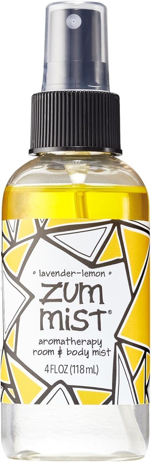 Indigo Wild Zum Mist Room & Body Spray - Aromatherapy Lavender-Lemon Essential Oil Mist - 4 fl oz