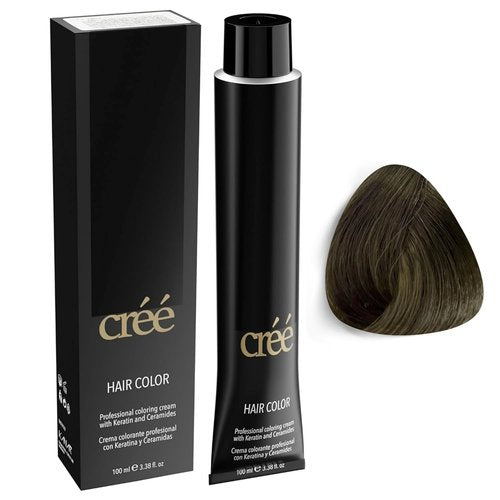Cree Professional Permanent Hair Color - Rich Vibrant Mat Blond - Long Lasting Gray Coverage | 100ml