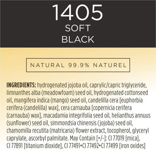 Burt's Bees Nourishing Eyeliner - Soft Black | 0.04 Ounce (Pack of 2) for Smooth Application